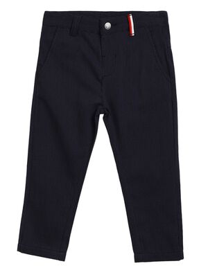 Boys Medium Blue Long Knitted Trouser
